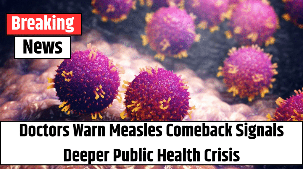 Doctors Warn Measles Comeback Signals Deeper Public Health Crisis