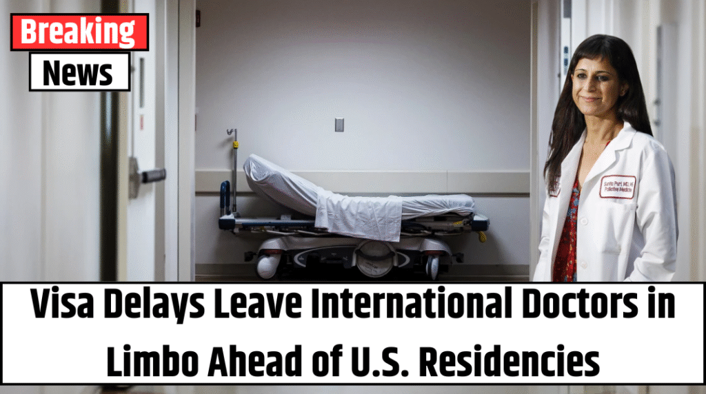 Visa Delays Leave International Doctors in Limbo Ahead of U.S. Residencies